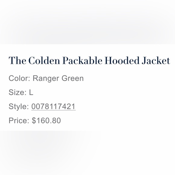 Ralph Lauren Men's Green Hooded Puffer Jacket - Picture 2 of 4
